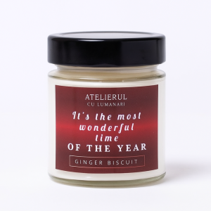 Lumanare parfumata GINGER BISCUIT