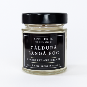 Lumanare parfumata CALDURA LANGA FOC