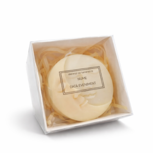 Lumânare Mărturie Nunta- Luna si Soare din Ceară de Soia